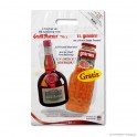 Actietas met afscheurbare driehoek 'Granini', LDPE, wit ingekleurd, 50µ, 29 x 45 + 4 cm