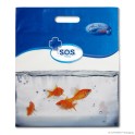 DKT-Tragetasche 'DCM', LDPE, transparent, 50µ, 37 x 43 + 4 cm