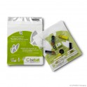 Blocked tear-off bags 'Bebat', LDPE, transparent, 40µ, 17 x 17 + 0 cm + 3,5 cm blocked border