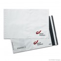 Verzendenvelop 'bpost', COEX, wit/grijs, 100µ, 29 x 40 + 0 cm + 5,5 cm klep, afwerking: 1 kleefstrip