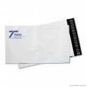 Verzendenvelop 'Travex', COEX, wit/zwart, 100µ, 23 x 35 + 0 cm + 5 cm klep, afwerking: 1 kleefstrip